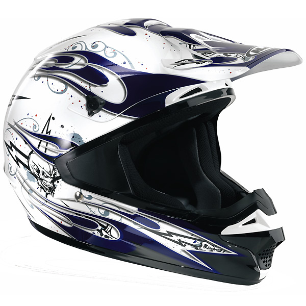 Casque Casque moto HJC CLMX Fang MC2 Bleu